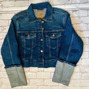 GAP Women's Dark Blue Denim Jacket